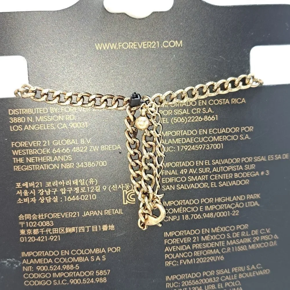 NWT Forever 21 Jeweled Necklace - Picture 5 of 8